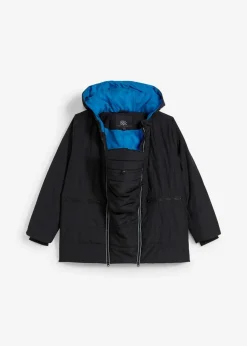 3 in 1 Umstandsjacke mit Trageeinsatz und Reflektoren