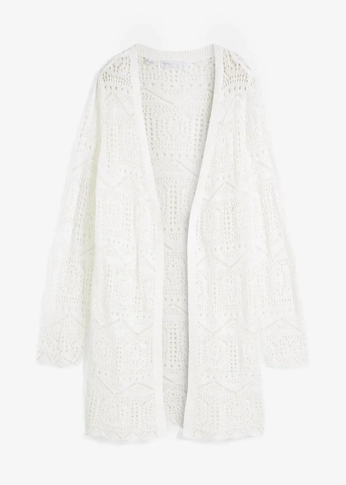 Ajour Longstrickjacke