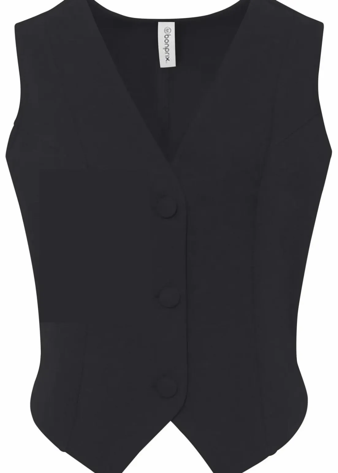 Anzugweste aus fester Interlock-Qualität