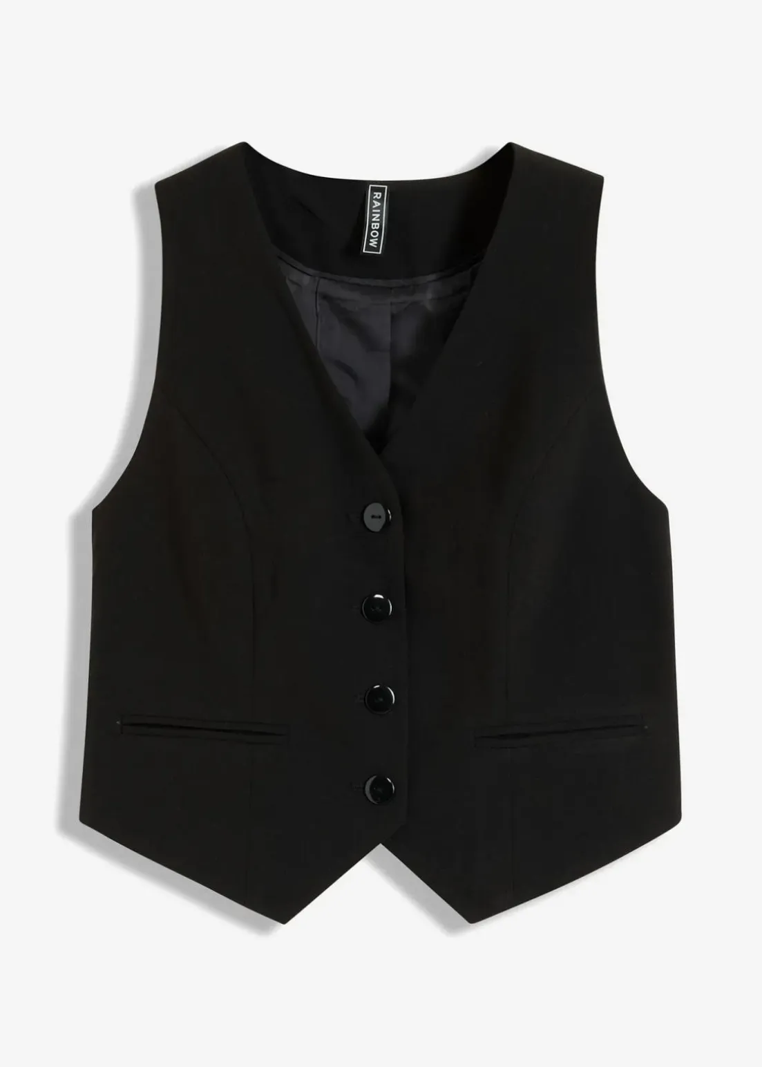 Anzugweste aus Viskose-Mix