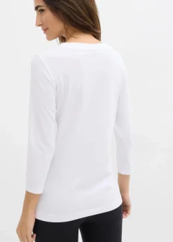 3/4-Armshirt mit reiner Bio-Baumwolle