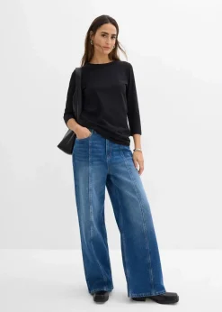 3/4-Armshirt mit reiner Bio-Baumwolle