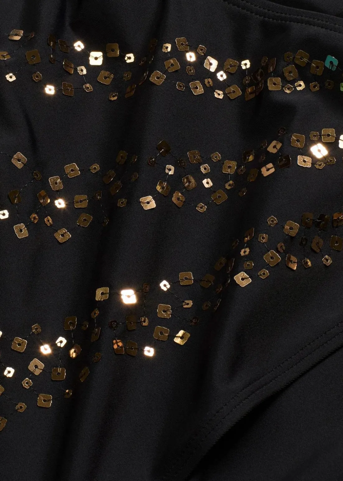 Badeanzug mit Pailletten