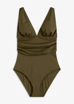 Badeanzug mit V-Ausschnitt