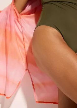 Badeanzug mit V-Ausschnitt