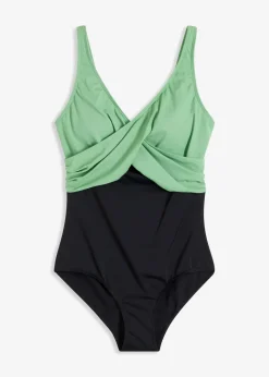 Badeanzug mit Wickeloptik