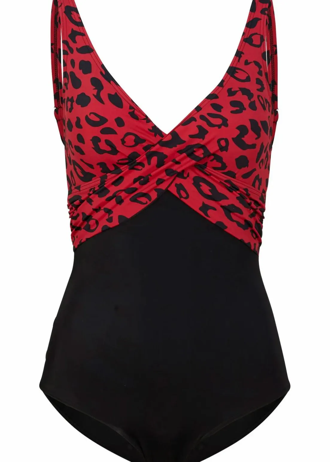 Badeanzug mit Wickeloptik