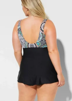 Badekleid mit Schleifendetail