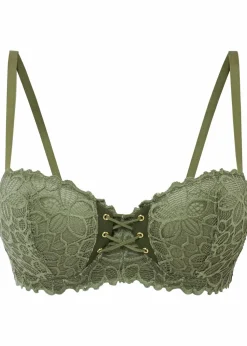 Balconette-BH aus feiner Spitze