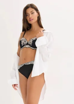 Balconette-BH aus zweifarbiger Spitze (2er Pack)