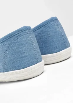 Ballerinas aus Baumwoll-Canvas