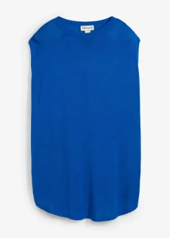 Ballonförmiges Stricktop aus feiner Viskose