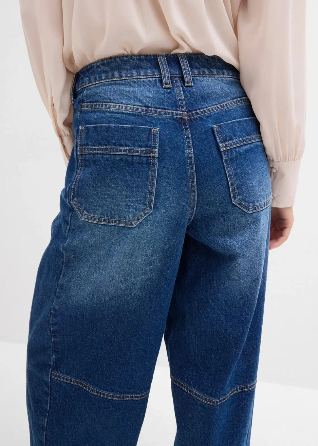 Ballon-Jeans Mid Waist