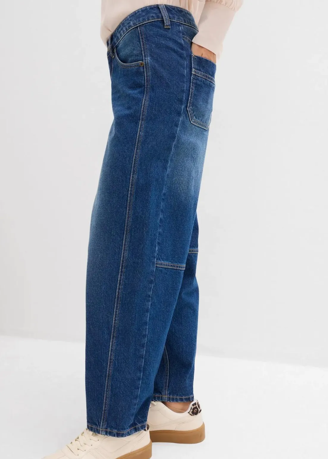 Ballon-Jeans Mid Waist