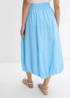 Ballonrock aus reiner Baumwolle