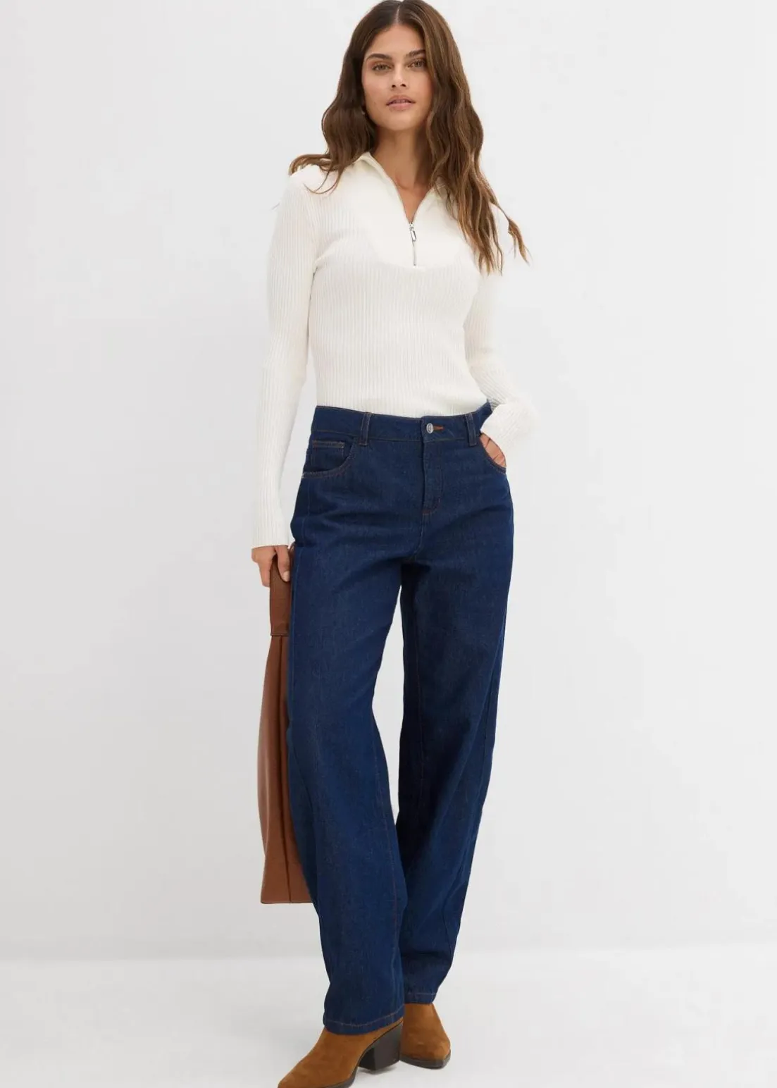 Balloon-Jeans Mid Waist