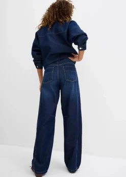 Balloon-Jeans Mid Waist, Super Soft