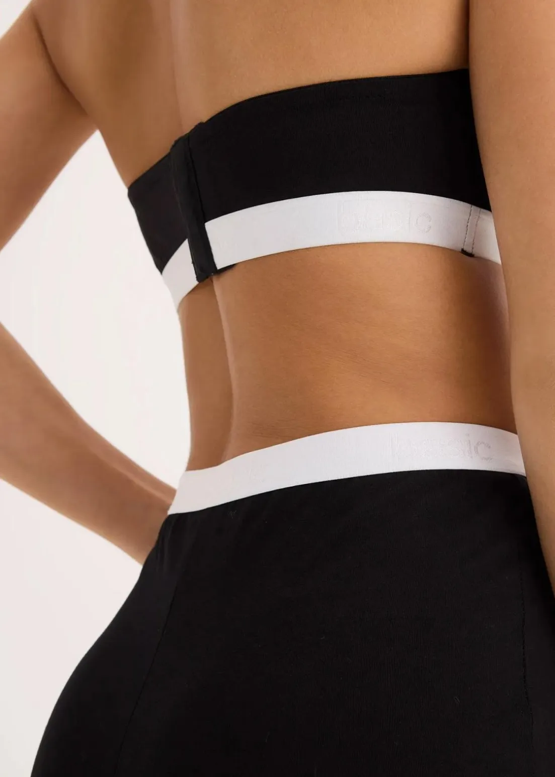 Bandeau-BH mit Bio-Baumwolle (2er Pack)