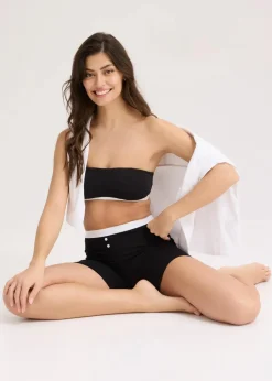 Bandeau-BH mit Bio-Baumwolle (2er Pack)