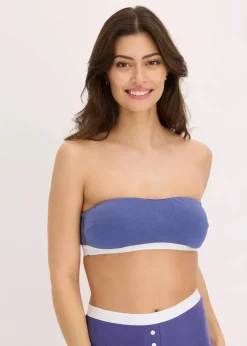 Bandeau-BH mit Bio-Baumwolle (2er Pack)