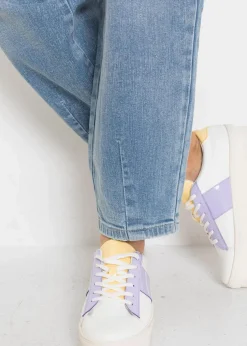 Barrel-Jeans, High Waist, Bio-Baumwolle