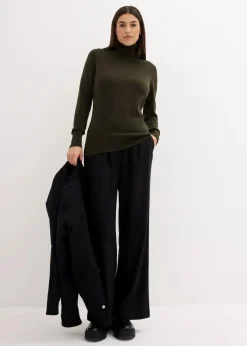 Basic Rollkragenpullover