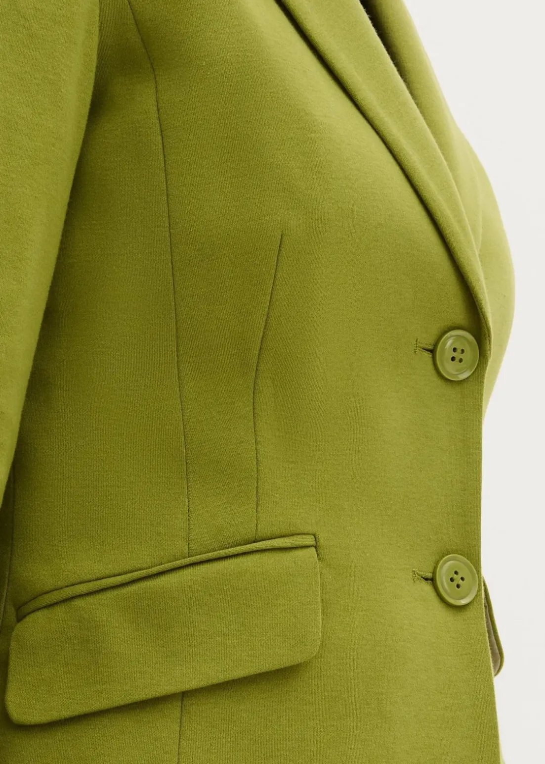 Baumwoll Jersey-Blazer