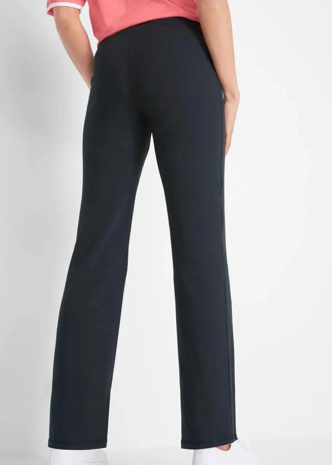 Baumwoll Sporthose mit Stretch, Bootcut