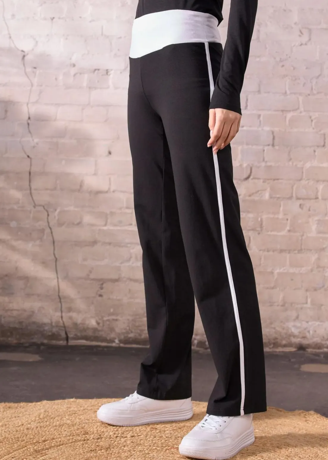 Baumwoll Sporthose mit Stretch