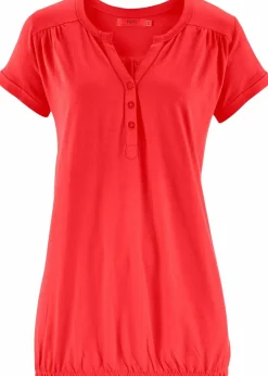 Baumwoll-Shirt, Kurzarm