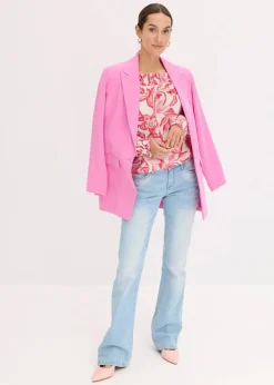 bedruckte Carmenbluse