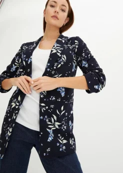 Bedruckter Longblazer