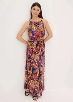 bedrucktes Jerseykleid