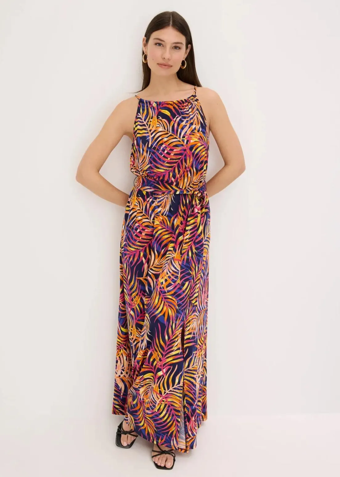 bedrucktes Jerseykleid