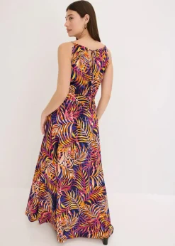 bedrucktes Jerseykleid