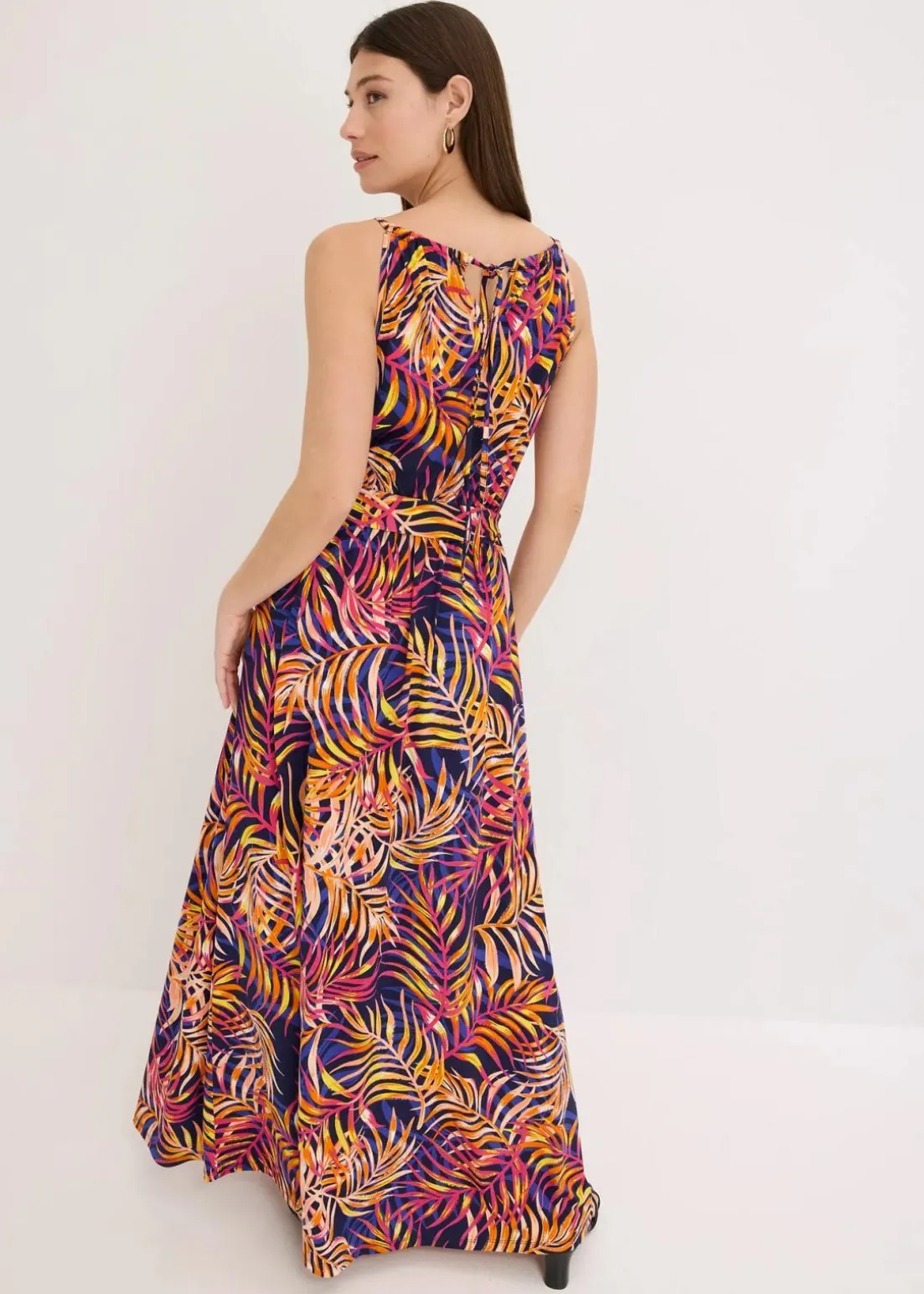 bedrucktes Jerseykleid