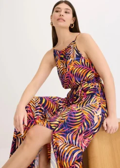 bedrucktes Jerseykleid