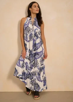 bedrucktes Jerseykleid