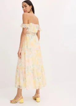 bedrucktes Maxikleid