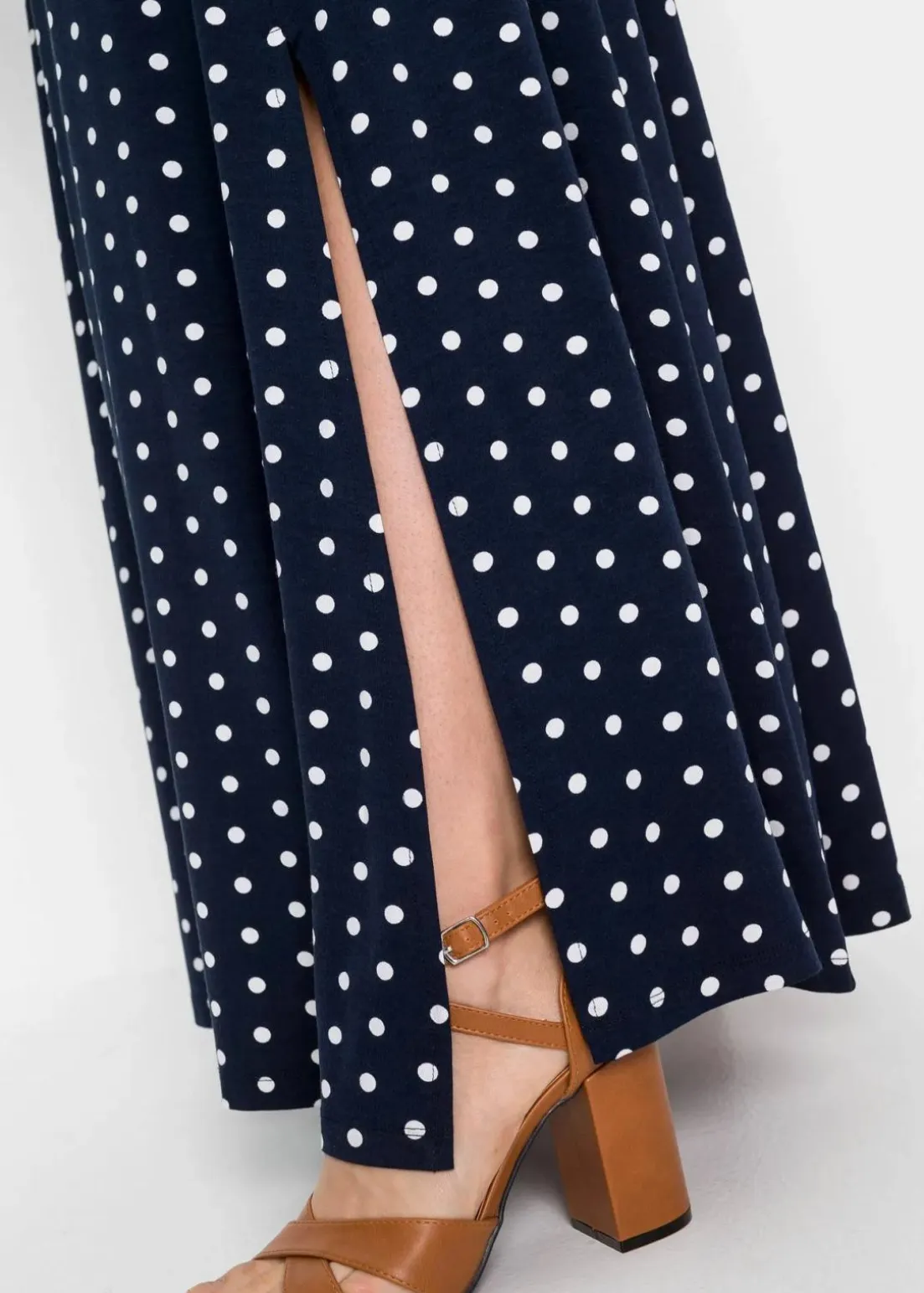 Bedrucktes Maxikleid