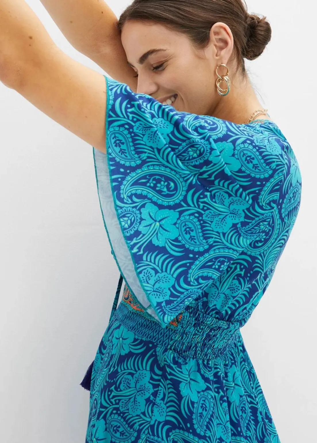 bedrucktes Minikleid