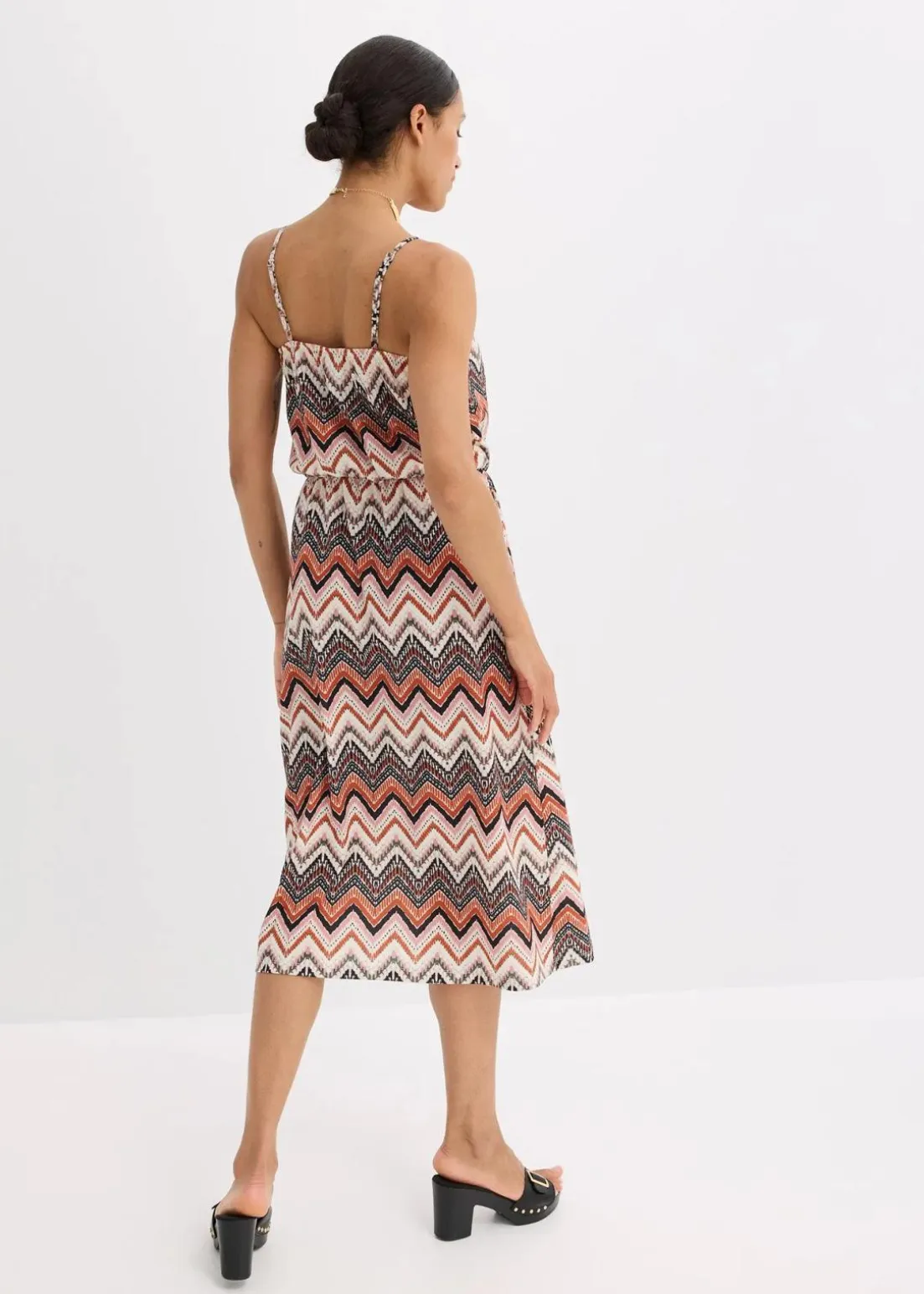 bedrucktes Trägerkleid