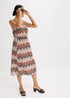 bedrucktes Trägerkleid