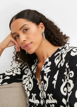 bedrucktes Tunika-Kleid