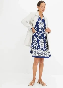 bedrucktes Tunika-Kleid