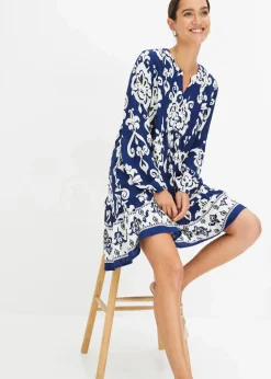 bedrucktes Tunika-Kleid