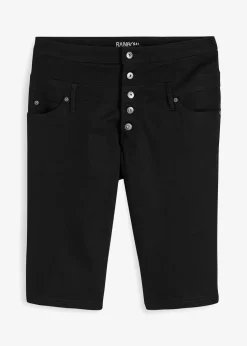 Bermuda aus elastischem Baumwoll-Mix