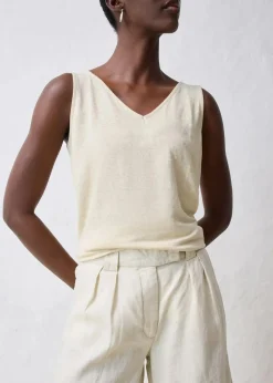 Bermudashorts aus reinem Leinen