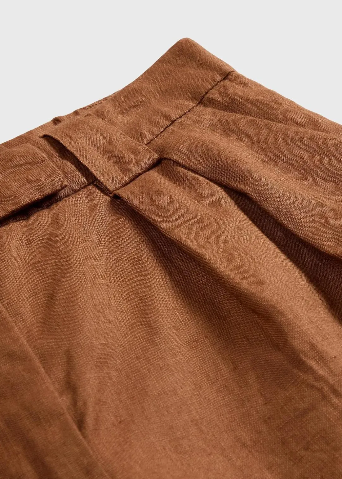 Bermudashorts aus reinem Leinen