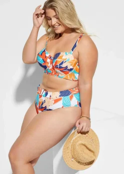 Bügel Bikini mit Highwaist-Bikinihose (2-tlg.Set)